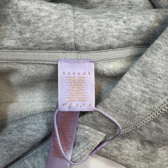 SAVAGE FENTY cropped hoodie X Large - Picture 4 of 5